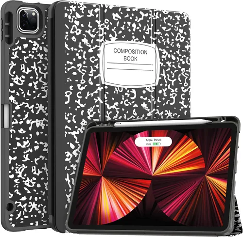 Miniatura 19 de Soke Funda para iPad Pro 11 (M2) 2022/2021/2020 con soporte para lápices