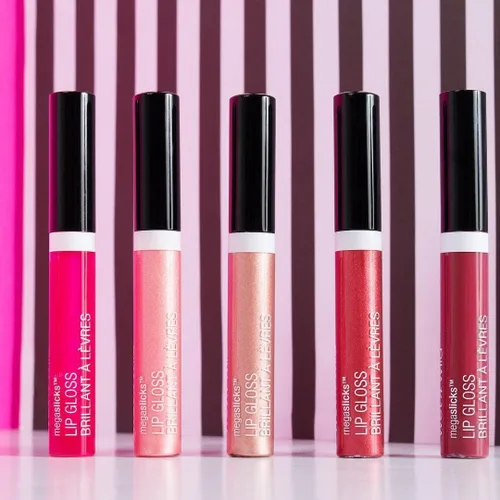 Miniatura 4 de Wet n Wild MegaSlicks Brillo labial, ultrabrillante, enriquecido con vitamina E, ultrabrillo de alta luminosidad hidratante, sin pruebas en animales