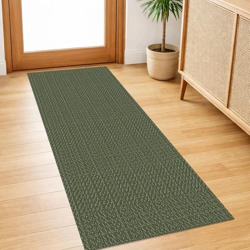 Miniatura 198 de IOHOUZE Alfombra de Área Lavable 4x6 Antideslizante con Respaldo de Goma Alfombras Tejidas para Entrada Interior Alfombras de Dormitorio Alfombra