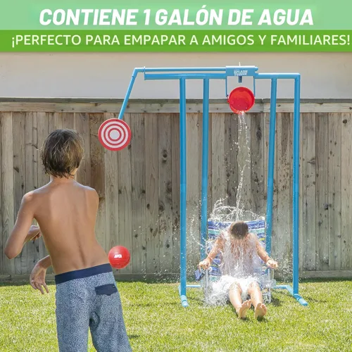 Miniatura 3 de GoSports Splash Tower Water Dunk Game - Tanque de inmersión en agua para niños y adultos