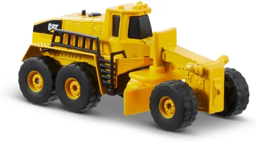 Miniatura 4 de CAT Construction Toys CAT Construction - Paquete de 3 vehículos de metal fundido a presión, camión volquete/mezclador de cemento/nivelador