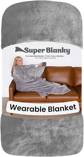 Miniatura 8 de Super Blanky Wearable Blankets for Women and Men, Graduation Day Gift for Her, Fathers Day Gift, Wife Birthday Gifts Ideas