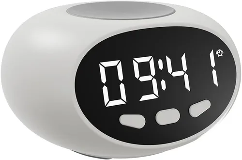Miniatura 8 de Reloj despertador parlante, hora y fecha extra ruidosos, reloj parlante para niños, ancianos, demencia, personas mayores con discapacidad auditiva