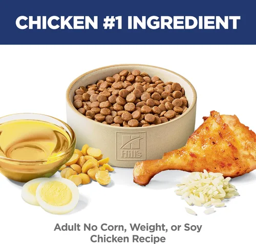 Miniatura 3 de Hill's Science Diet Adulto 1-6, Adulto 1-6 Nutrición Premium, Alimento Seco para Gatos, Sin Maíz, Trigo, Soja, Receta de Pollo y Arroz Integral