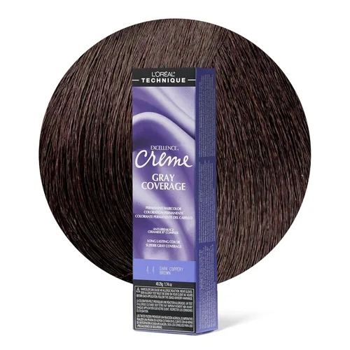 Miniatura 20 de L'Oréal Technique Excellence Crème Permanent Hair Color Long-Lasting Hair Dye Rich Formula with No-Drip Application Superb Gray Coverage For