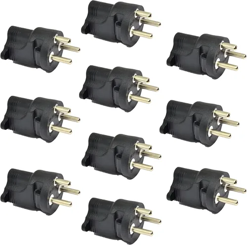 Miniatura 48 de Ceptics Japón, Filipinas NEMA 1-15 Adaptador de Enchufe de Energía para Viaje Acepta NEMA 5-15R - Certificado ETL - Grado Industrial (IG-6)