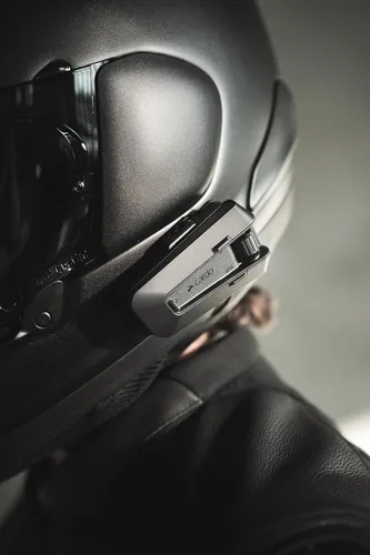 Miniatura 4 de Cardo PACKTALK PRO - Sistema de comunicación para casco de motocicleta con intercomunicación, detección de caídas, encendido/apagado automático