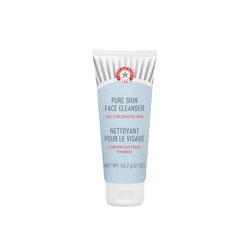 Miniatura 13 de First Aid Beauty - Limpiador facial Pure Skin, elimina eficazmente el maquillaje, la suciedad y las impurezas, limpiador suave deja la piel suave