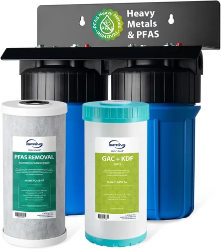 Miniatura 14 de iSpring FP15B Filtro de sedimentos para sistemas de filtración de agua para toda la casa, polipropileno de alta capacidad de 5 micrones premium, 4.5
