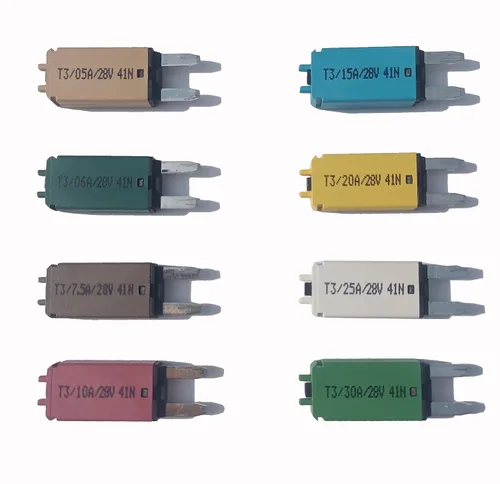 Miniatura 6 de Interruptor de reinicio manual de 28 V CC de perfil bajo ATC/ATO Reset Interruptor de circuito fusible para automóvil, motores de arrastre marinos