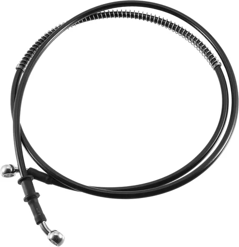 Miniatura 12 de X AUTOHAUX 39.4 in AN3 M10 Línea de freno hidráulico para coche, manguera de aceite, 28 ° 28 ° acero inoxidable para coche, motocicleta, motocross