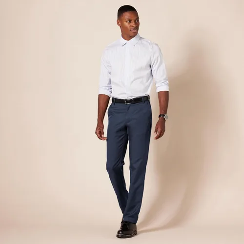 Miniatura 3 de Amazon Essentials - Pantalón de vestir de corte ajustado y diseño frontal plano para hombre