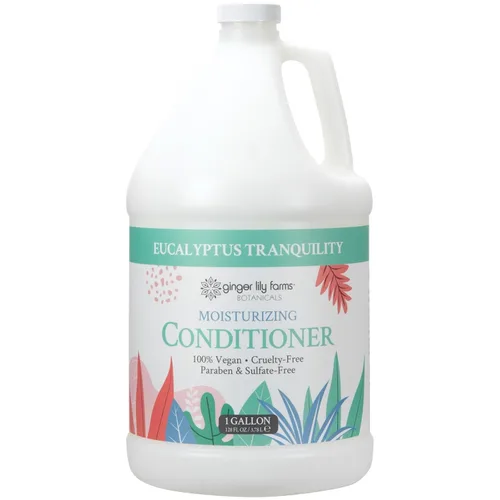 Miniatura 23 de Ginger Lily Farms Botanicals - Acondicionador hidratante para cabello seco, 100% vegano y libre de crueldad, aroma a pera de manzana, repuesto de 1