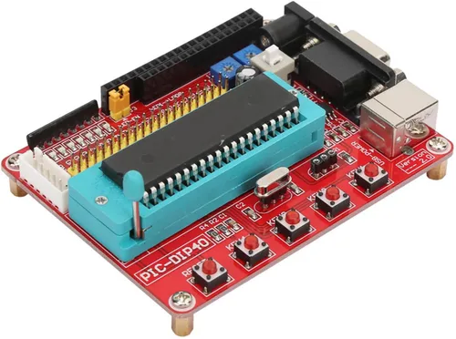 Miniatura 8 de Tablero de desarrollo de aprendizaje, tablero de aprendizaje del microcontrolador PIC16F877A con el interfaz RS232