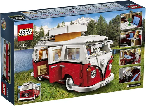 Miniatura 4 de Lego Creador Volkswagen T1 Autocaravana 10220