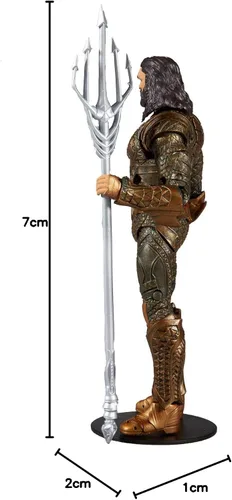 Miniatura 8 de McFarlane Toys DC Justice League Movie Aquaman Figura de Acción de 7