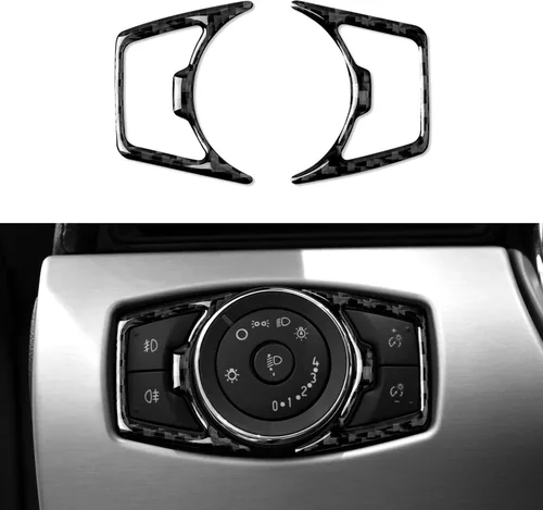 Miniatura 17 de Adhesivo de vinilo de fibra de carbono para panel de marco de engranajes para Ford Mustang 2015, 2016, 2017, 2018, 2019, 2020, 2021, 2022, 2023
