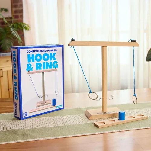 Miniatura 6 de Hook & Ring Family de Relatable, el emocionante juego de lanzamiento de anillos para reuniones familiares, grandes juegos para 2 jugadores