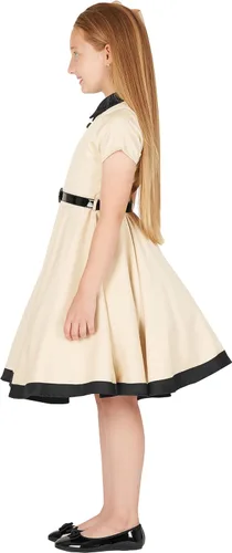 Miniatura 4 de BlackButterfly Vestido para niñas "Lucy" vintage Clarity 50, Negro