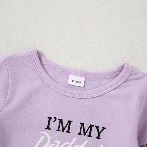 Miniatura 2 de YALLET Ropa para niñas pequeñas, trajes de otoño para niña, conjunto de 2 conjuntos de sudadera rosa