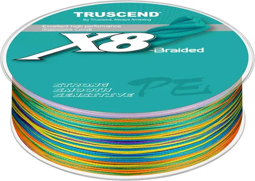 Miniatura 10 de TRUSCEND X8 Braided Fishing Line, Durable and Valuable PE Braid Line for Professional, More Thinner More Smoother Performance for Casting Well