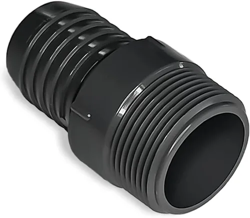 Miniatura 8 de Conector de manguera de PVC de púas de 5 piezas de 3/4 pulgadas - Juego de piezas de adaptador de conector de manguera de jardín MNPT de 3/4 pulgadas