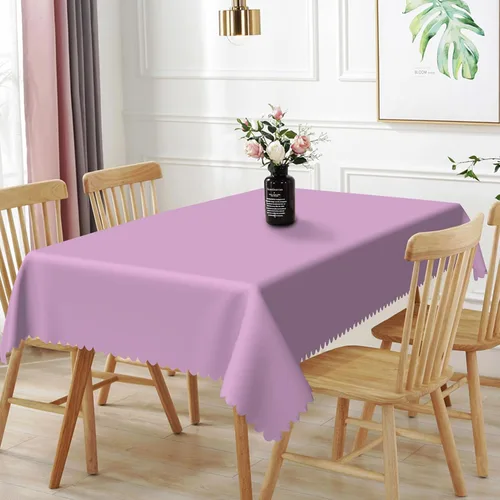 Miniatura 18 de 52x70inches Apple Green Tablecloth Heavy Duty Washable Polyester Fabric Table Cloth Rectangular Solid Color Table Cover for Kitchen Dining Room
