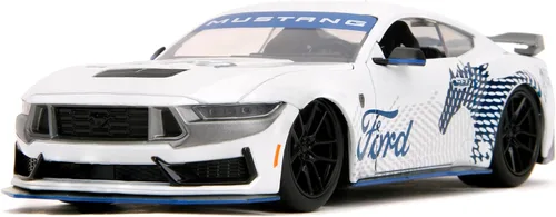Miniatura 6 de Jada Big Time Muscle 1:24 2024 Ford Mustang GT Dark Horse - Auto fundido a presión, juguetes para niños y adultos