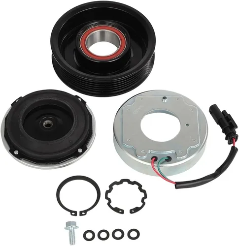 Miniatura 38 de cciyu Embrague del compresor del aire acondicionado para Ford Focus 2.0L 2000-2002 Asamblea de compresores de reparación de automóviles 57162 58162