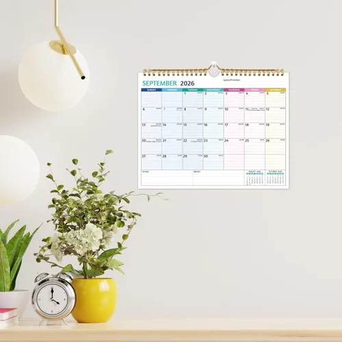 Miniatura 2 de Calendario de pared 2026-2028 – julio 2026 – junio 2028, calendario de 2 años 2026-2028, 11 x 8.5 pulgadas, calendario 2026 de 24 meses, calendario
