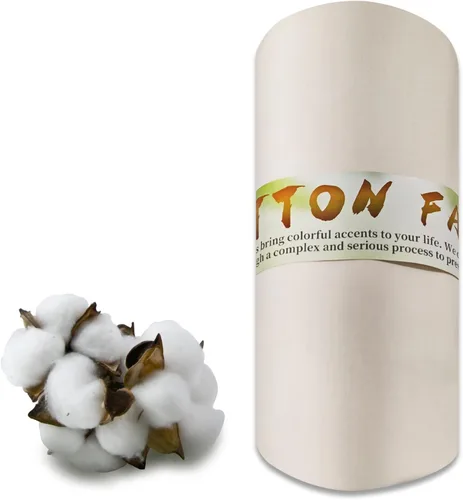 Miniatura 8 de Tela de algodón 100% blanco para coser por 1 yarda, tela de acolchado de 59 pulgadas de ancho, peso medio, 5.8 onzas, tela de muselina por The Yard