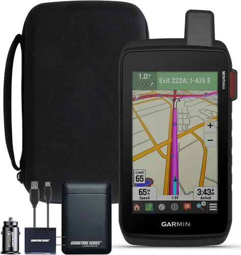 Miniatura 10 de Garmin Montana 710 - Navegador de mano GPS resistente Pantalla táctil grande de 5 pulgadas compatible con guantes, imágenes satelitales, mapas