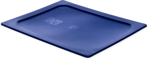 Carlisle FoodService Products StorPlus Tapa inteligente, cubierta para bandejas de comida de tamaño medio, 12.75 x 10.375 pulgadas, 1 unidad, azul