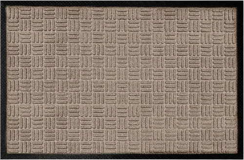 Miniatura 21 de A1HC - Tapete para interiores y exteriores, tapete antideslizante para puerta delantera, entrada, patio, garaje y oficina, tapete de bienvenida