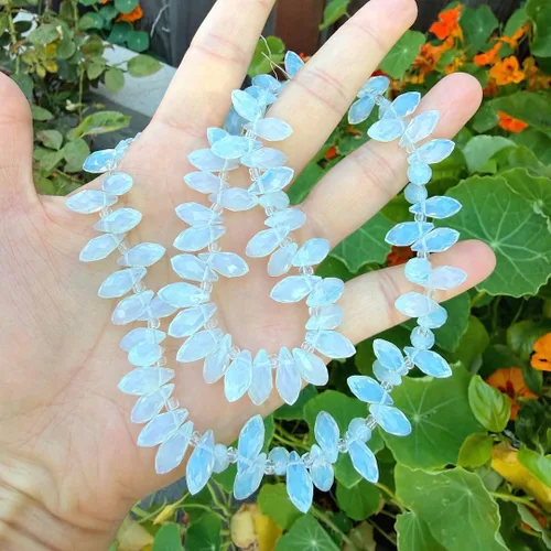 Miniatura 23 de 200pcs Checa 0.472 in Lágrima facetada Briolette Cristal Perlas Sueltas Colgante Separador de Gota a Granel Amatista Púrpura para DIY Joyería