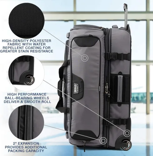Miniatura 10 de Travelpro Tpro Bold 2.0 - Bolsa de lona con ruedas (30 pulgadas)