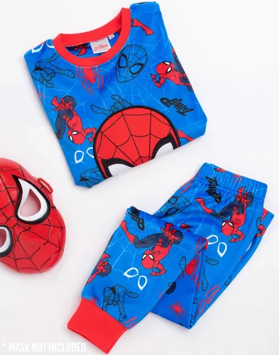 Miniatura 4 de Marvel Spider-Man - Pijama de forro polar súper suave para niños, Azul