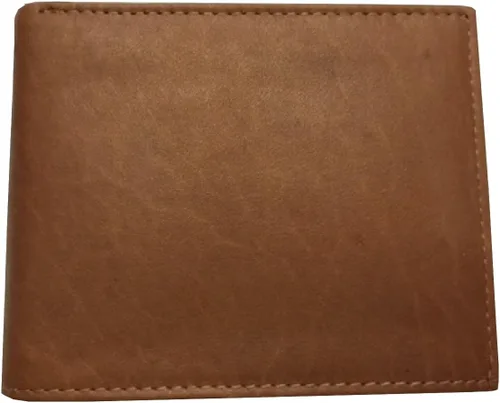 Miniatura 6 de BMF billetera de cuero genuino bordado color marrón auténtica BMF