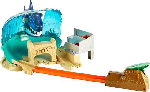 Miniatura 4 de Hot Wheels Hot Wheels City Shark Beach Battle Set Multicolor