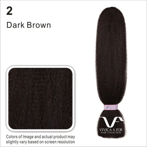 Miniatura 4 de Vivica A Fox Hair Collection Pb31-v - Bollo de bolsillo pequeño afro afro, 2, 3.4 onzas