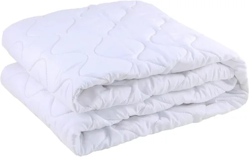Miniatura 7 de Protector de colchón acolchado impermeable tamaño matrimonial para colchón de aire, suave, silencioso, funda de colchón ajustada con bolsillo