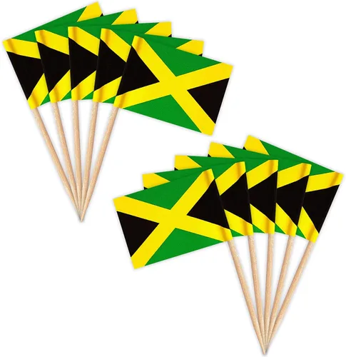 Miniatura 40 de ZXvZYT Banderas de palillos de dientes cubanos con bandera de Cuba, decoración pequeña para cupcakes de Cuba, decoración de frutas y cóctel