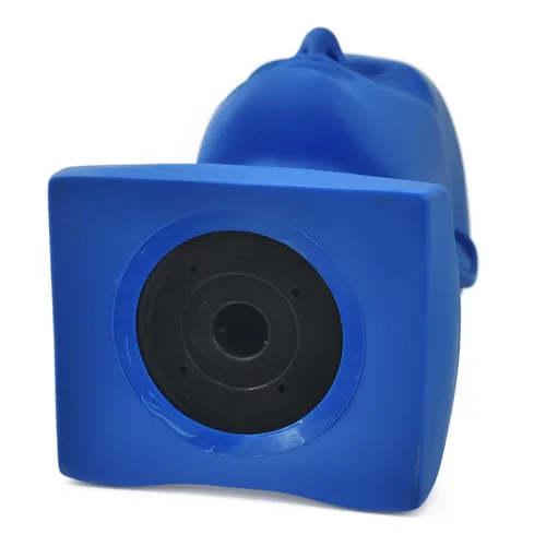 Miniatura 6 de FanLin Cabeza de maniquí masculino profesional para exhibir pelucas, sombreros, máscara de auriculares, gafas de sol, joyería y soporte de Azul