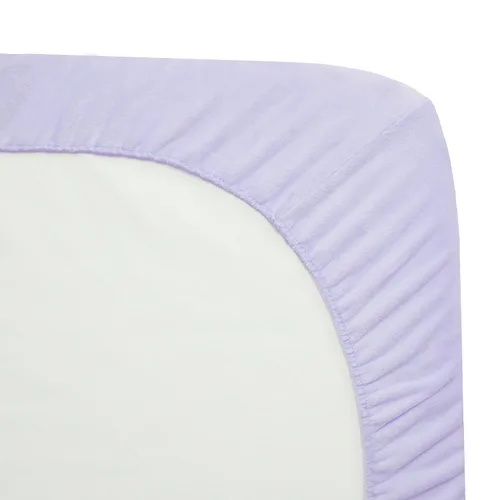 Miniatura 4 de American Baby Company Heavenly Soft - Sábana bajera ajustable de felpilla para cuna de 24 x 38 pulgadas, cálida y acogedora, sábana portátil