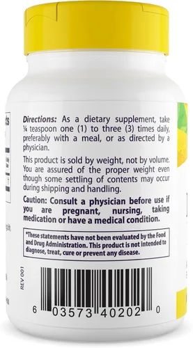Miniatura 3 de Healthy Origins Inositol en polvo, 2.00 oz - para la salud de la piel, el cabello y las uñas - Suplemento de vitamina B8 en polvo - Parte