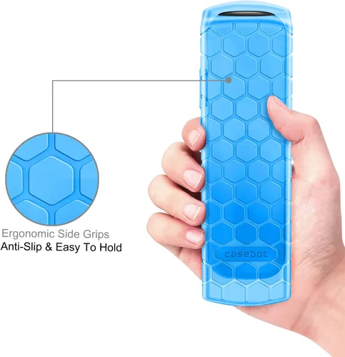 Miniatura 4 de Fintie Funda protectora para Roku Steaming Stick 3600R, TCL Roku TV RC280 RC282 Remote - CaseBot (serie Peine Miel), ligera (antideslizante) a