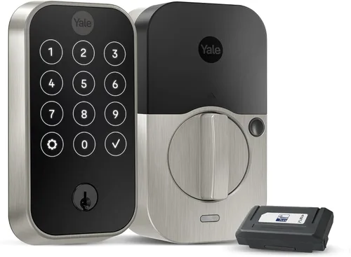 Miniatura 12 de Yale Assure Lock 2 Cerrojo de Seguridad, Cerradura de Puerta de Entrada Digital con Pantalla Táctil en Ante Negro con Teclado Electrónico y Llave