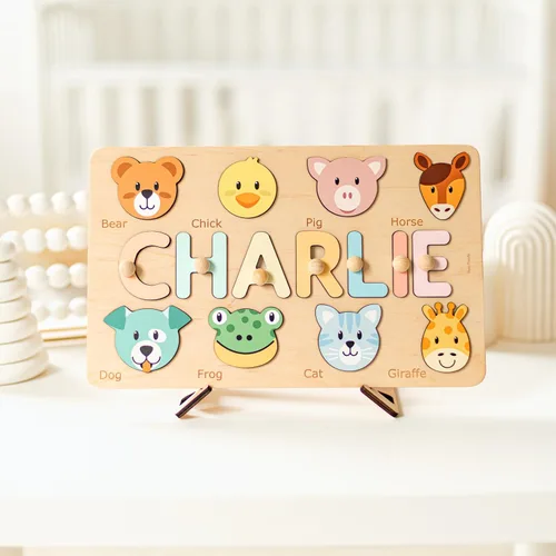 Miniatura 6 de Rompecabezas de nombre personalizado para niños, regalos personalizados para bebés, rompecabezas con nombre personalizado para niños pequeños de 1 a