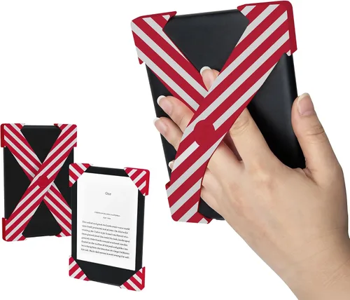 Miniatura 11 de Strapsicle Correa de silicona para manos – Kindle Basic Gen 11 y 12, Kobo Nia – Pequeña – 2-Pack – Negro – Cómoda alternativa a la funda o cubierta
