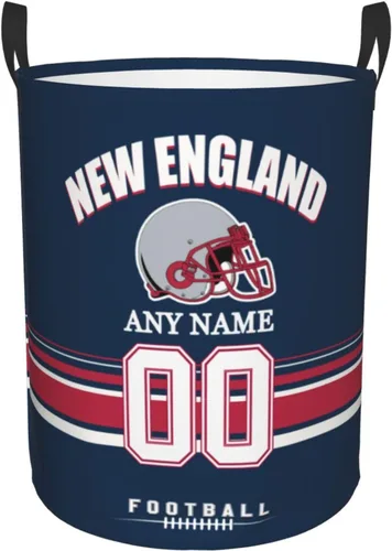 Miniatura 8 de Cesta de lavandería Philadelphia, cesta de lavandería personalizada estilo fútbol, cesta de almacenamiento plegable personalizada con nombre